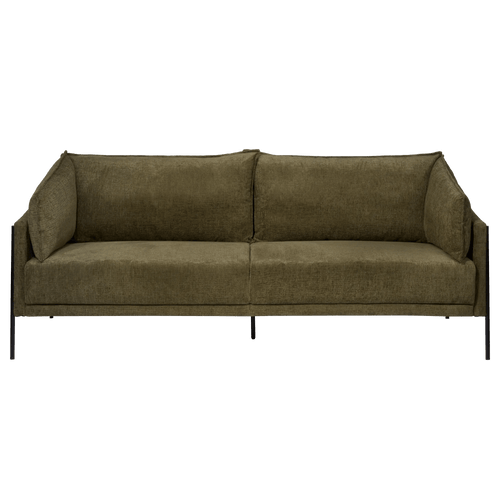 3 Seat  Green Sofa