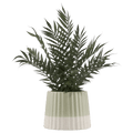 Artificial Fern in Ceramic Pot