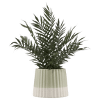 Artificial Fern in Ceramic Pot