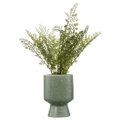 Artificial Fern in Ceramic Pot