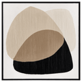 Neutral Abstract Framed Art