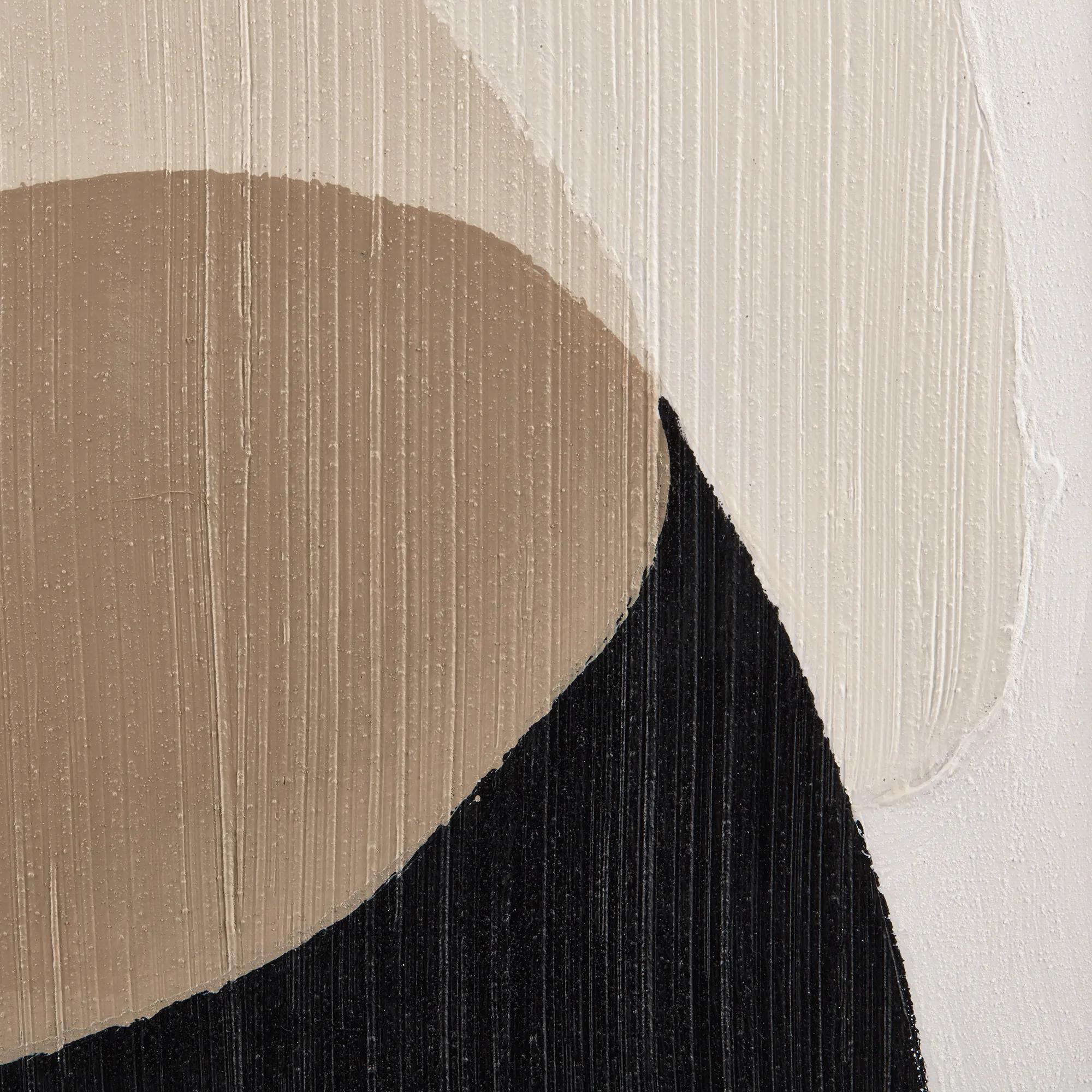 Neutral Abstract Framed Art