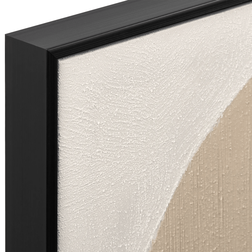 Neutral Abstract Framed Art