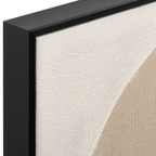 Neutral Abstract Framed Art