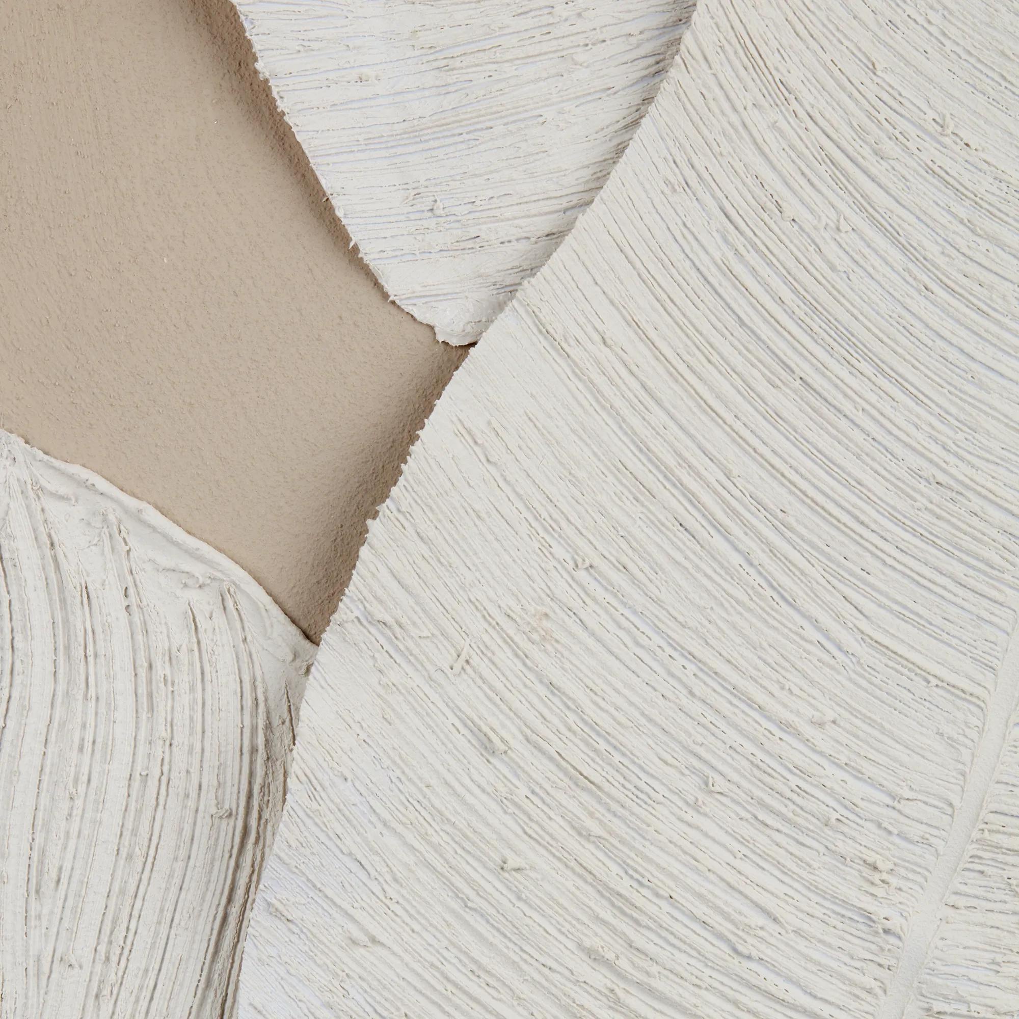 3D Leaves Framed Oil Painting