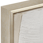 3D Leaves Framed Oil Painting