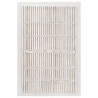 White Textured Abstract Canvas