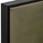 Green Abstract Framed Art