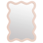 Pink Wavy Mirror