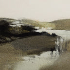 River Landscape Framed Art