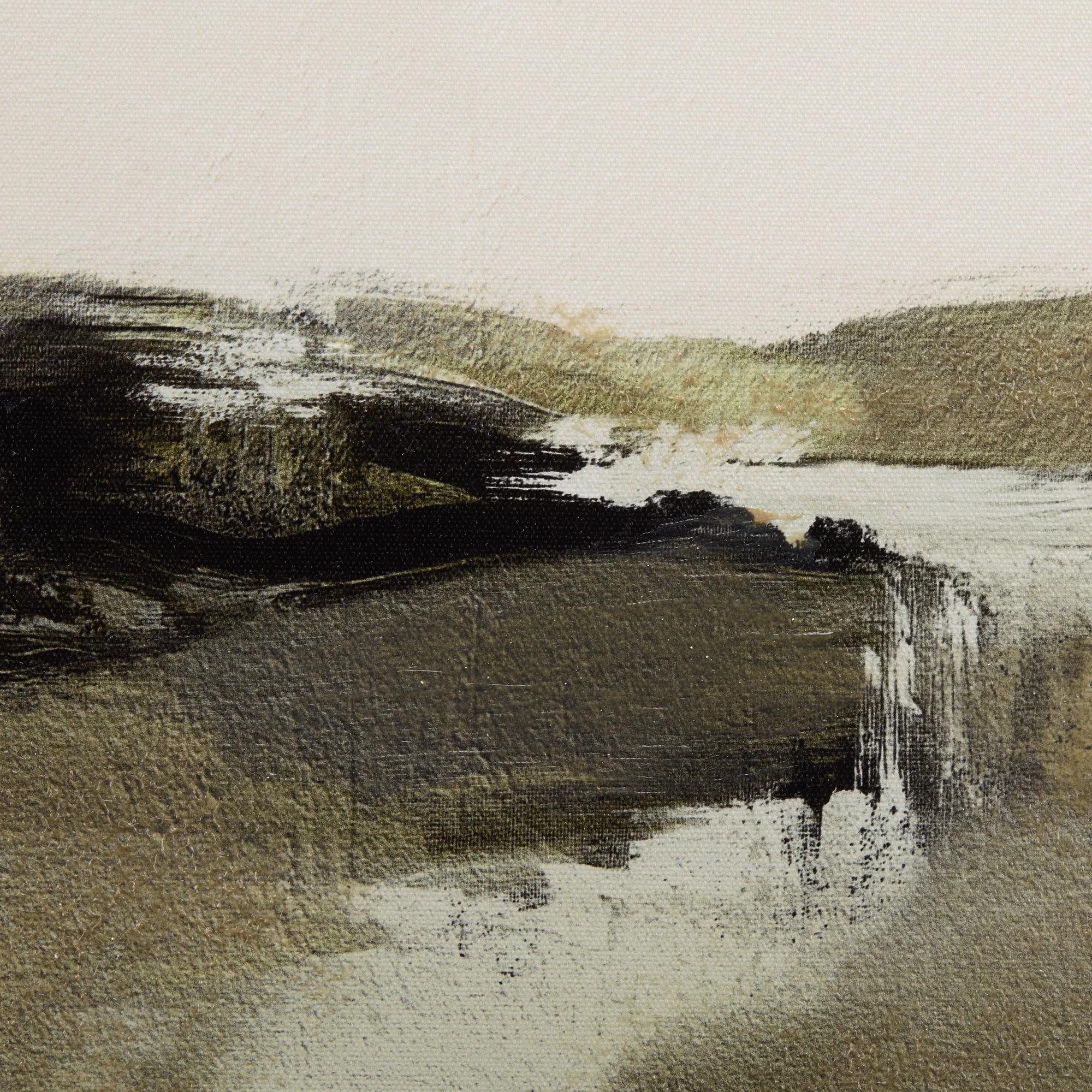 River Landscape Framed Art