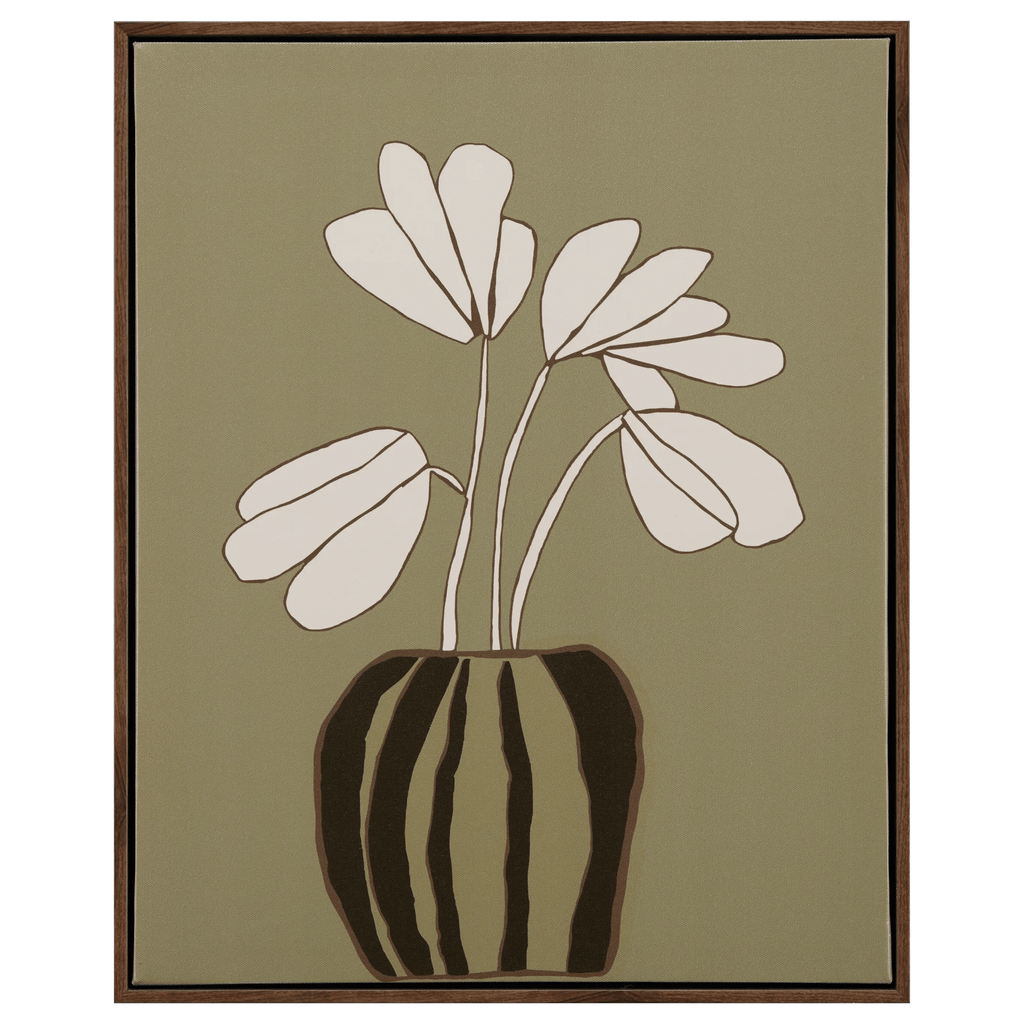 Flowers in a Vase Framed Art