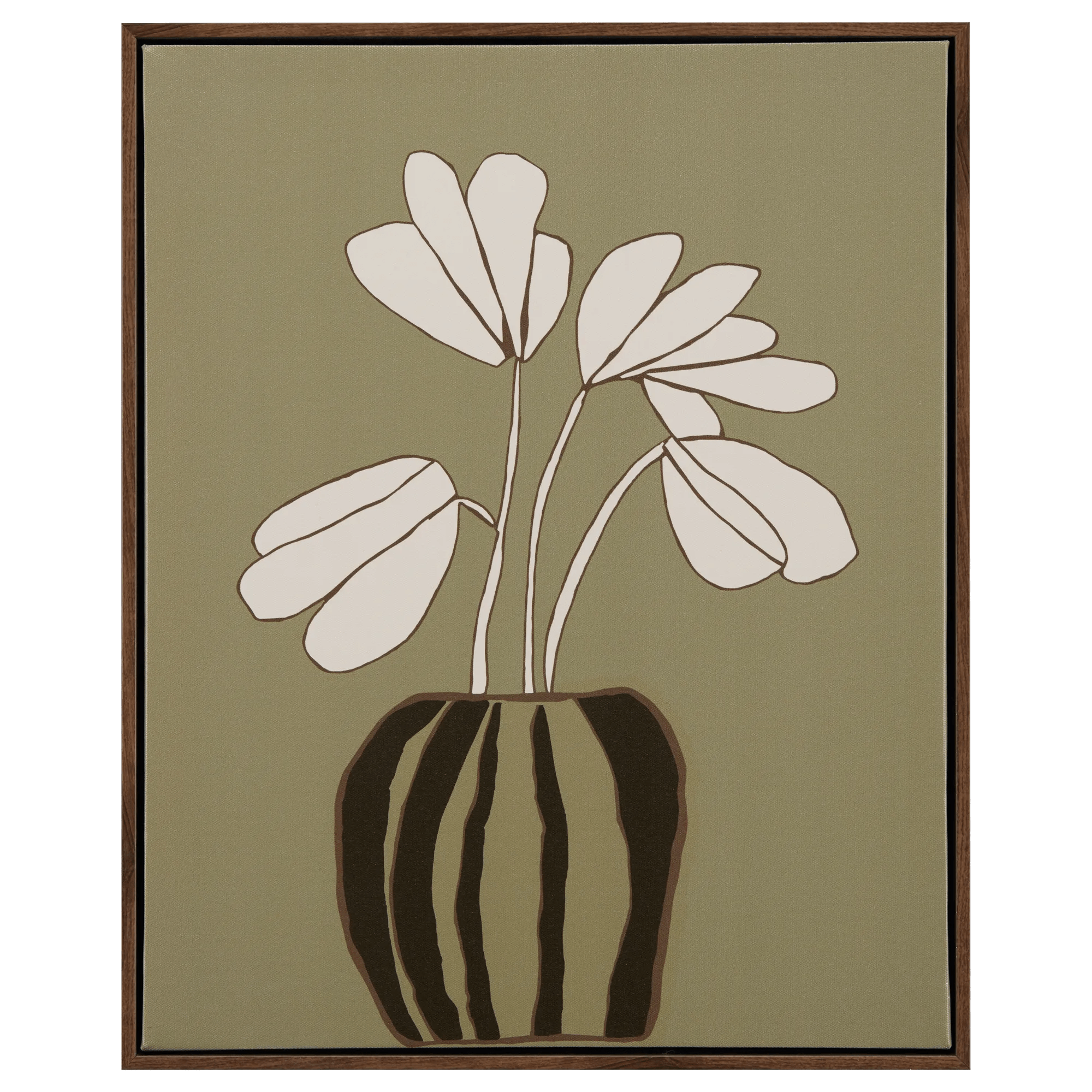 Flowers in a Vase Framed Art