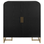 Wood and Gold Buffet