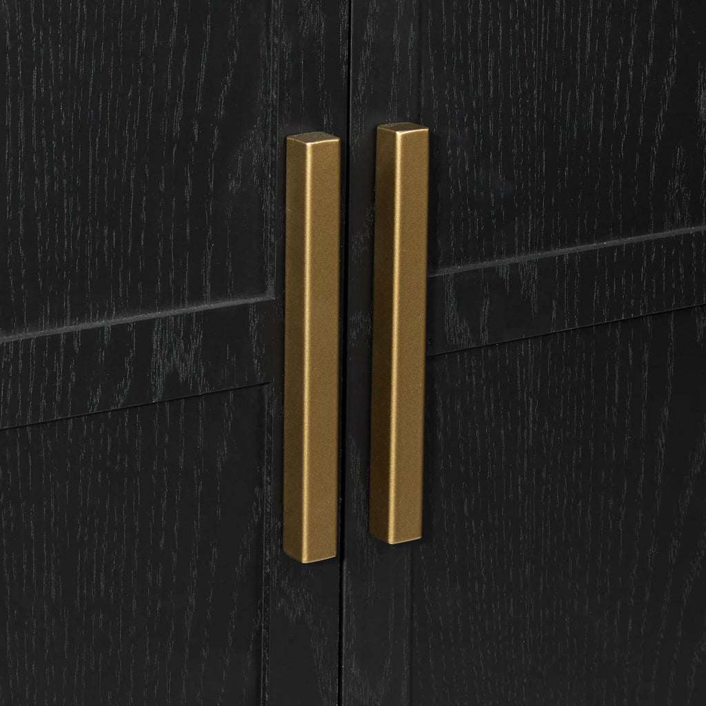 Wood and Gold Buffet