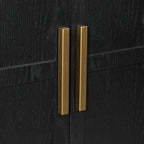 Wood and Gold Buffet