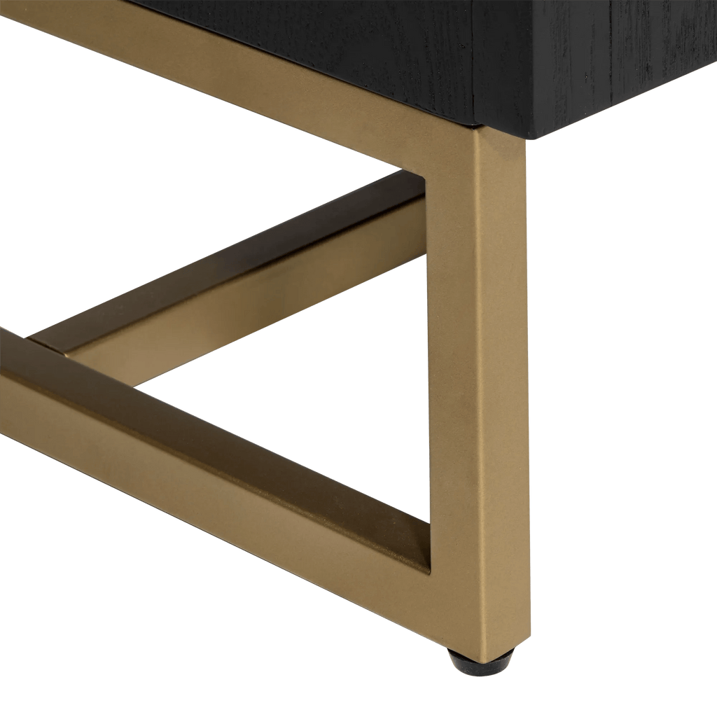 Wood and Gold Buffet