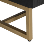 Wood and Gold Buffet