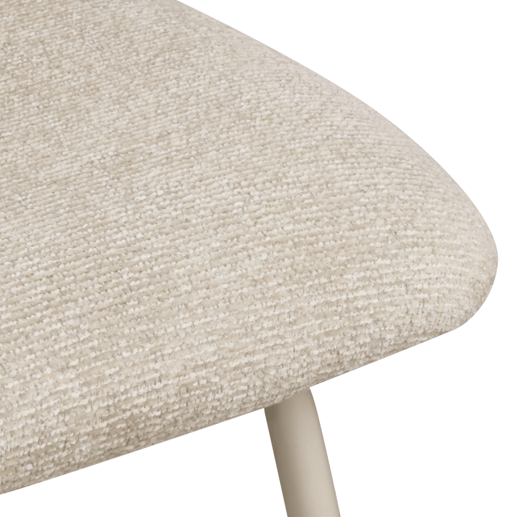 Fabric and Metal Bar Stool