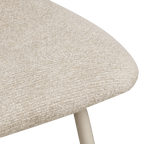 Fabric and Metal Bar Stool