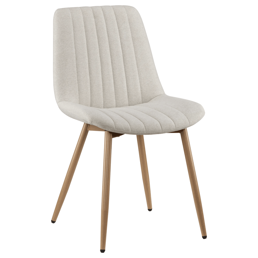 Fabric and Metal Dining Chair