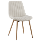 Fabric and Metal Dining Chair