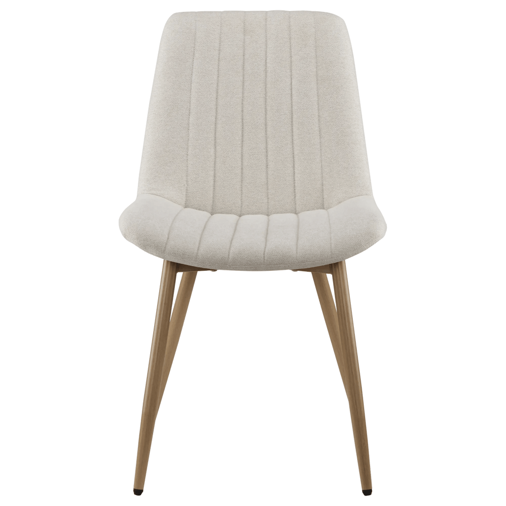 Fabric and Metal Dining Chair