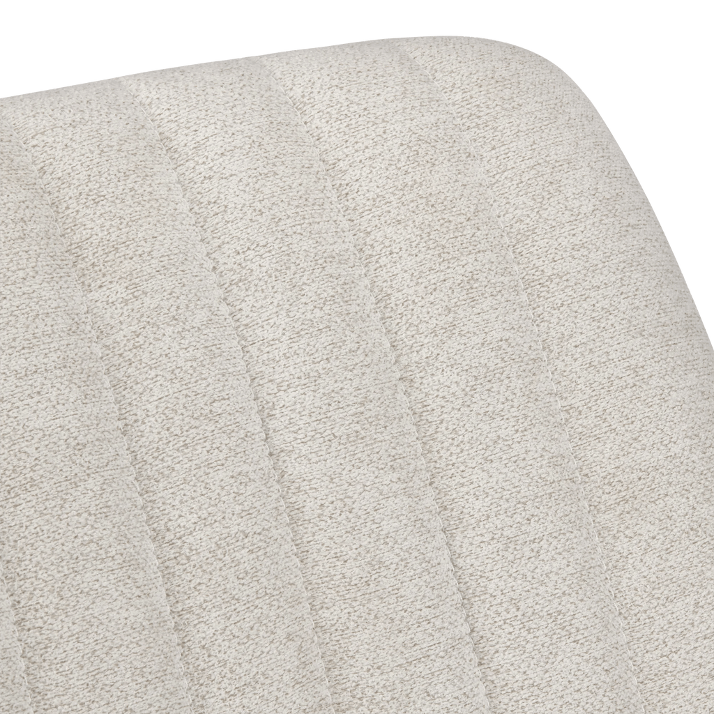 Fabric and Metal Dining Chair