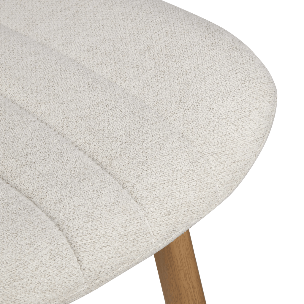 Fabric and Metal Dining Chair