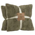 Sage Set of 2 Ellyn Decorative Pillow