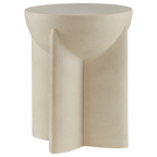 Concrete-Look Side Table