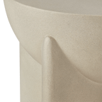 Concrete-Look Side Table