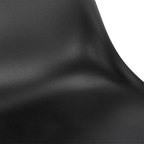 Black Metal & Plastic Bar Stool