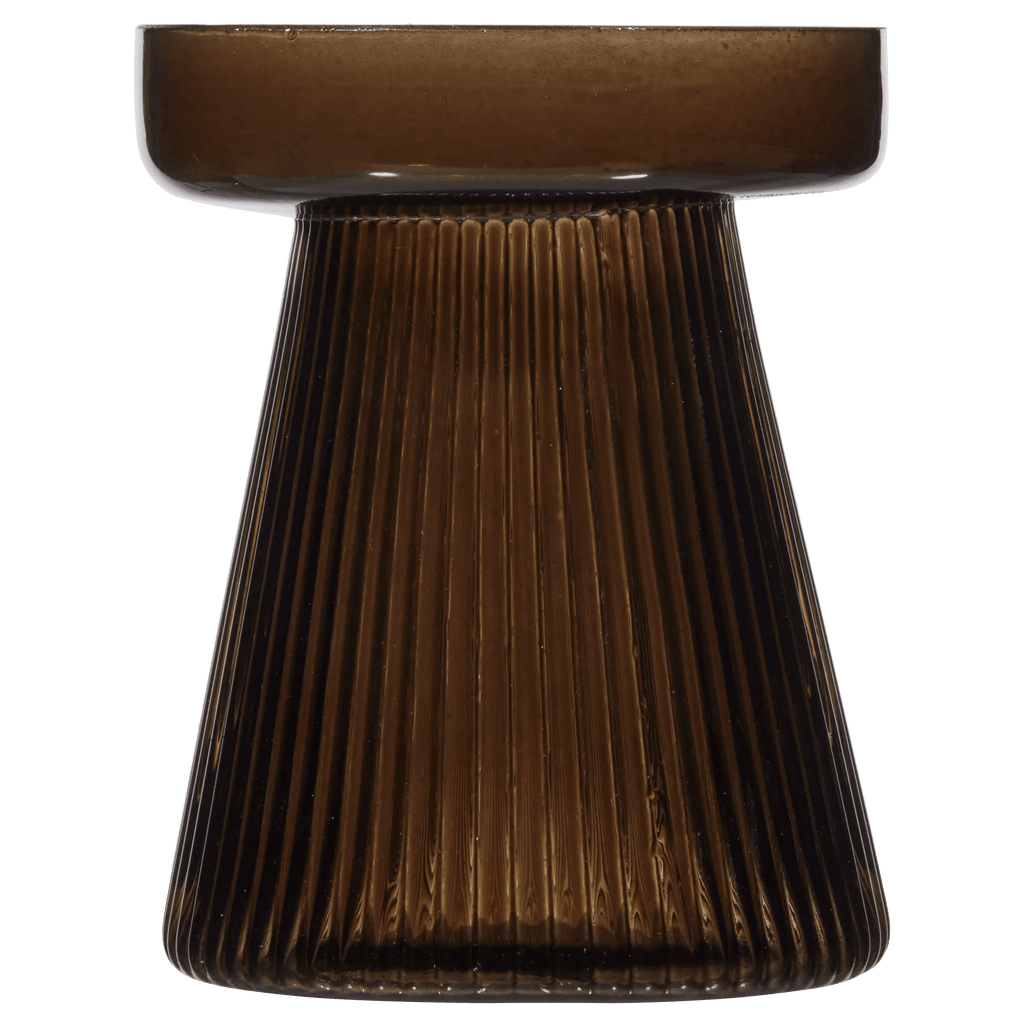 Glass Pillar Candle Holder