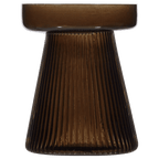 Glass Pillar Candle Holder