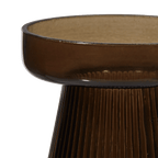 Glass Pillar Candle Holder