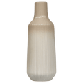 Ribbed 2-Tone Vase