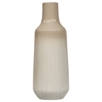 Ribbed 2-Tone Vase