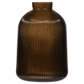 Ribbed Glass Table Vase