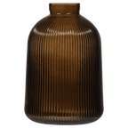 Ribbed Glass Table Vase