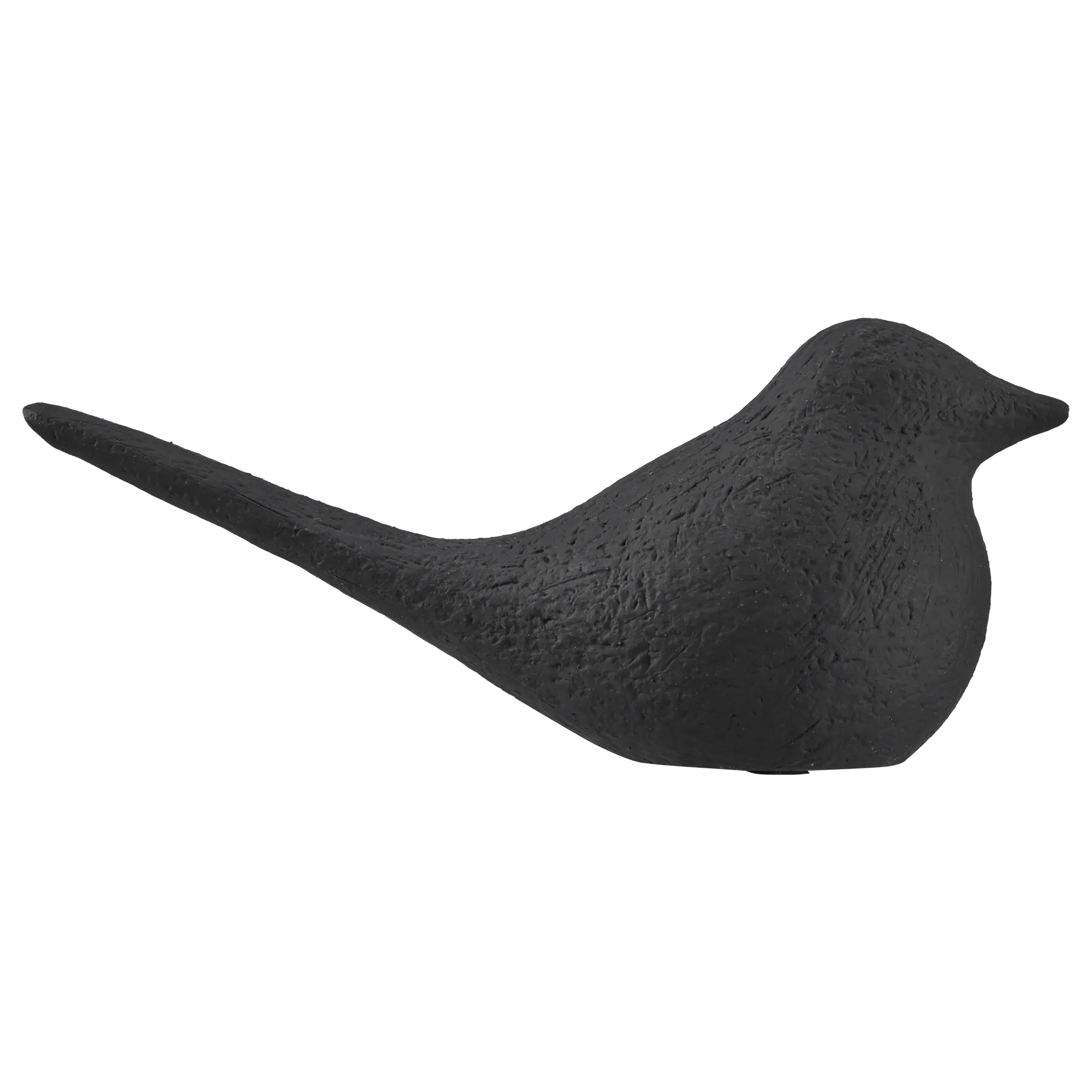Black Ceramic Decorative Bird