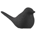Black Ceramic Decorative Bird