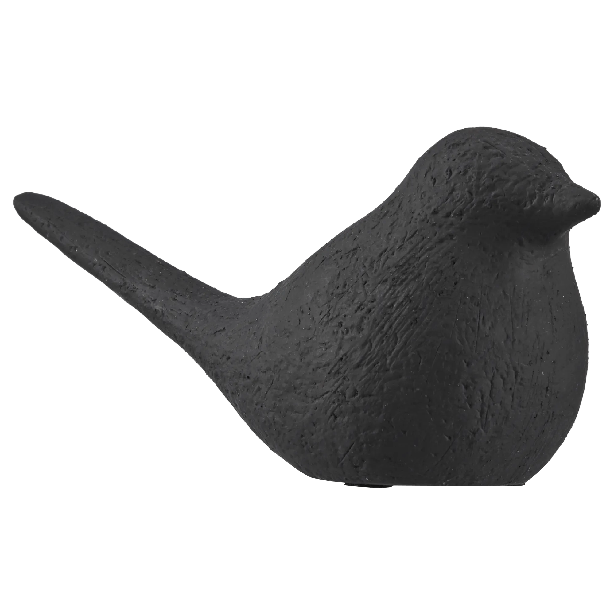 Black Ceramic Decorative Bird