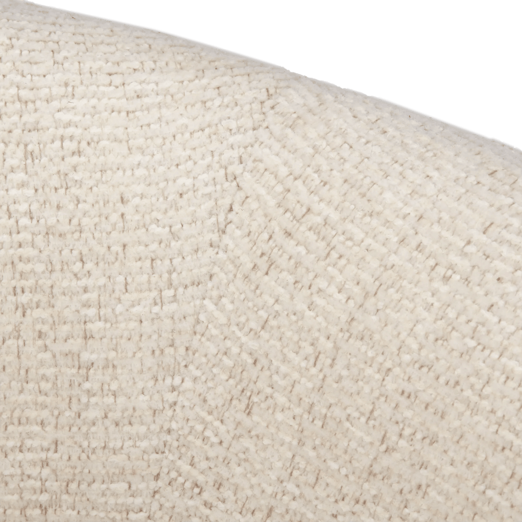 Fabric and Mango Wood Accent Chair