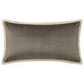 Taupe Beatrice Decorative Lumbar Pillow