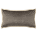 Taupe Beatrice Decorative Lumbar Pillow