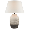 Striped Ceramic Table Lamp