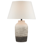 Striped Ceramic Table Lamp