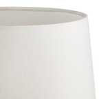 Ceramic and Wood Table Lamp