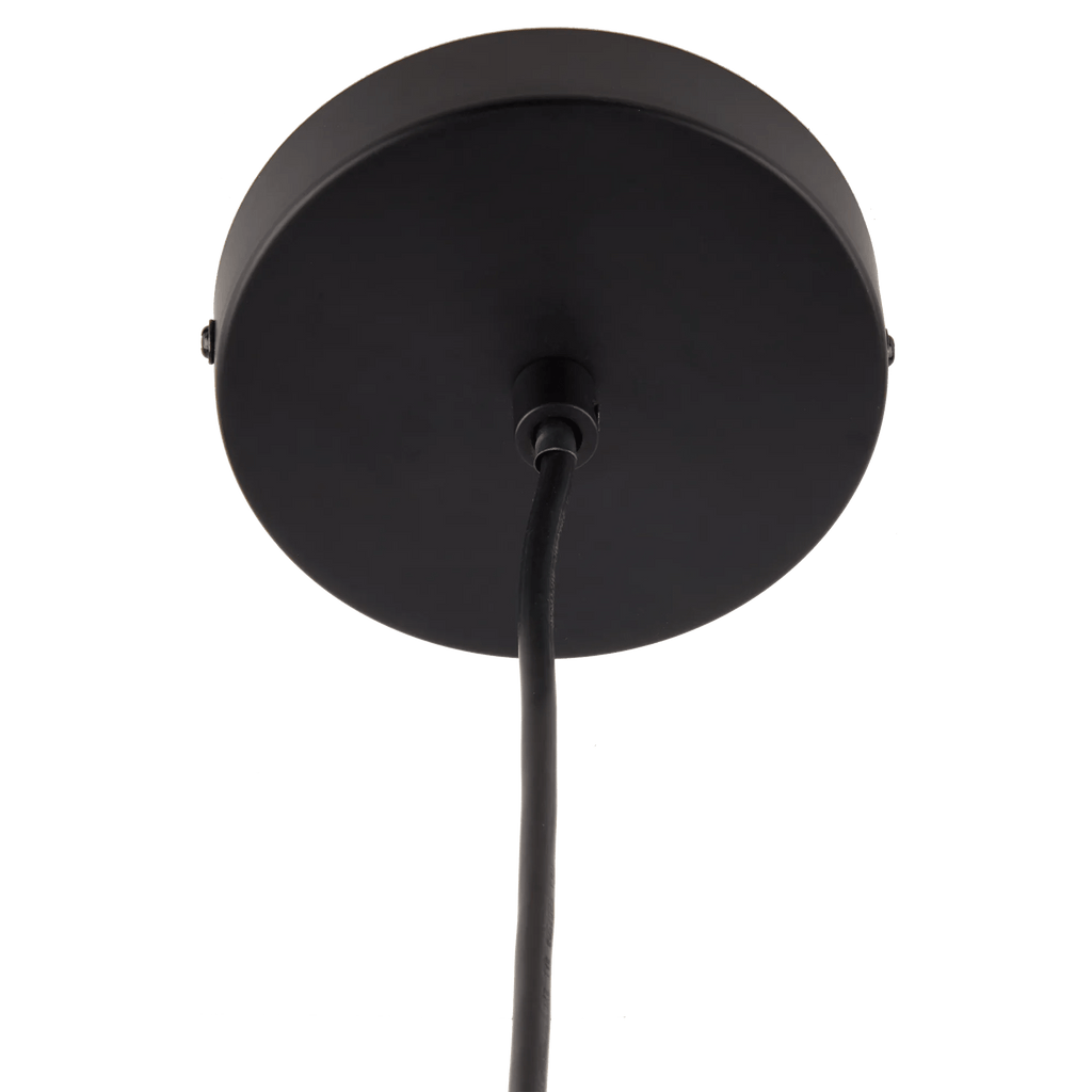 Ribbed Wood Ceiling Lamp